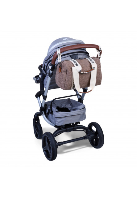 Prebaľovacia taška Mommy Club Signature Teddy Soft Brown