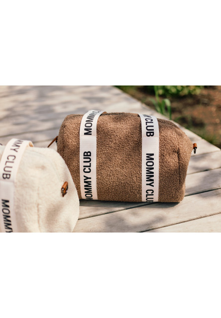 Prebaľovacia taška Mommy Club Signature Teddy Soft Brown