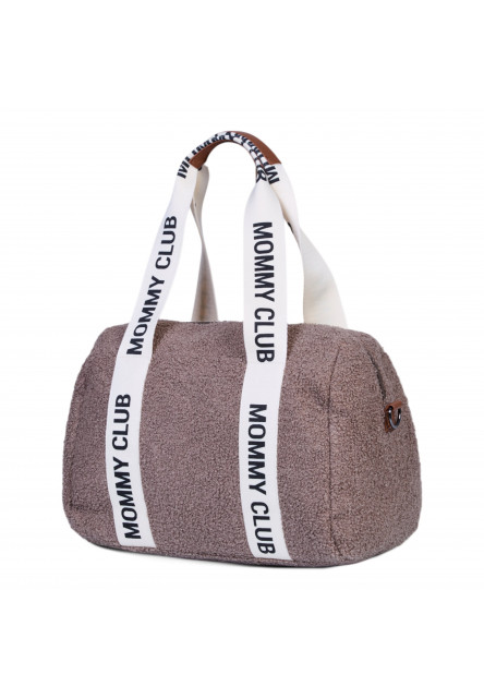 Prebaľovacia taška Mommy Club Signature Teddy Soft Brown