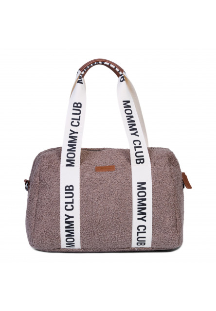 Prebaľovacia taška Mommy Club Signature Teddy Soft Brown