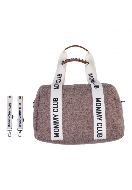 Prebaľovacia taška Mommy Club Signature Teddy Soft Brown