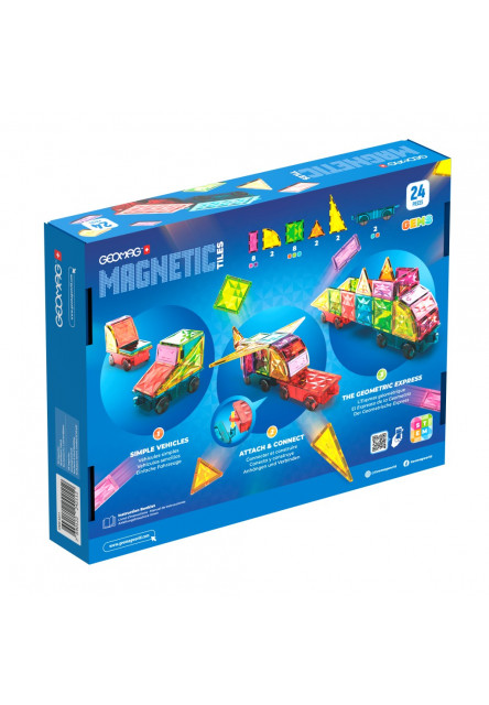 Magnetic Tiles Auta