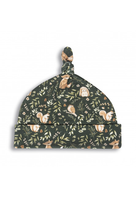 Zavinovačka Sleepee First Step Swaddle s čepičkou zdarma Green Forest