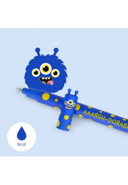 Gumovacie pero Legami Erasable Gel Pen - Erasable Pen - Monster