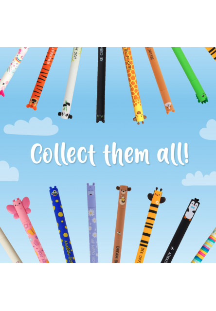 Gumovacie pero Legami Erasable Gel Pen - Erasable Pen - Monster