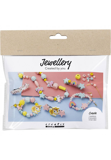 Kreatívna sada Mini Craft Kit Jewellery Blue Pink