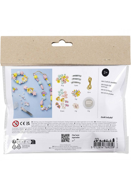 Kreatívna sada Mini Craft Kit Jewellery Blue Pink
