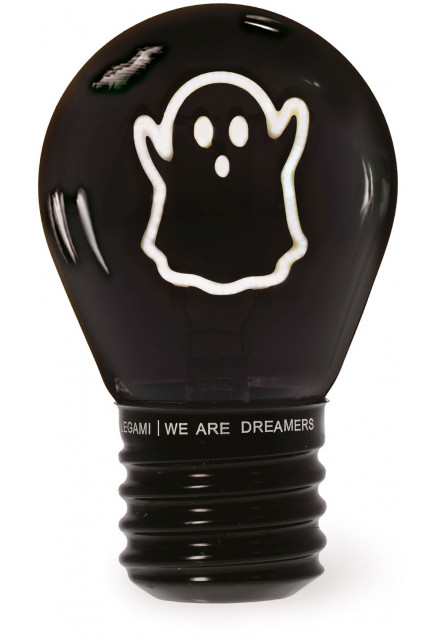 Dekoračné svetlo Legami Lightbulb-Shaped Table Lamp - Bulb Fiction - Ghost