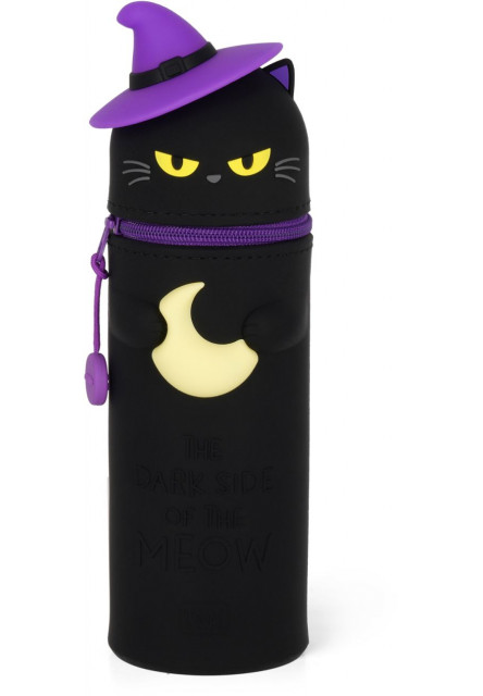 Peračník Legami 2-In-1 Silicone Pencil Case - the Dark side of the Meow