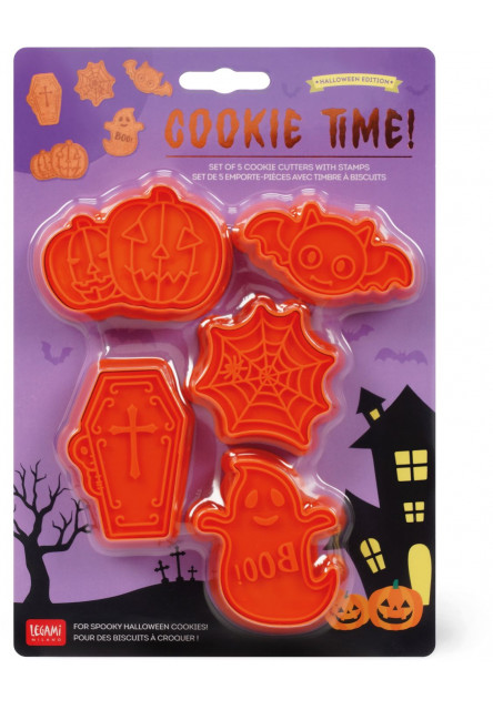 Set vykrajovačov na sušienky Legami Cookie Time! - Halloween