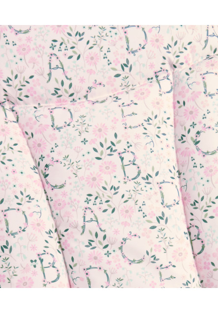 Prebaľovacia podložka Essentials Alphabet Flora