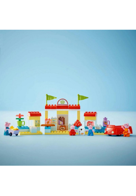 Prasiatko Peppa a supermarket
