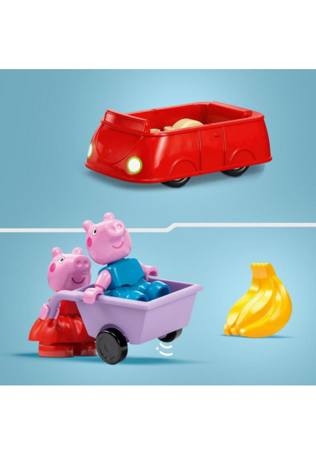 Prasiatko Peppa a supermarket