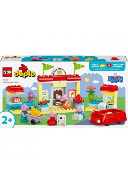 Prasiatko Peppa a supermarket