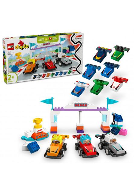 Pretekárske autá a šoféri tímu F1®