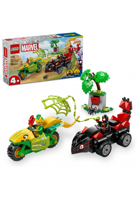 Spin, Electro a naháňačka s dinosaurím vozidlom