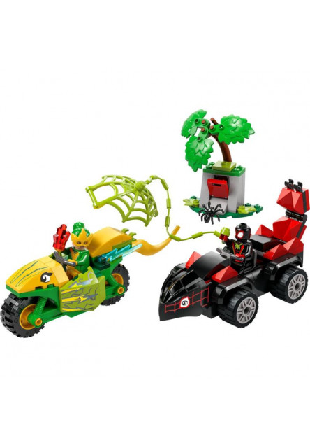 Spin, Electro a naháňačka s dinosaurím vozidlom