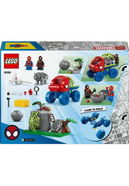 Spideyho tím a záchrana dinosaurov s truckom