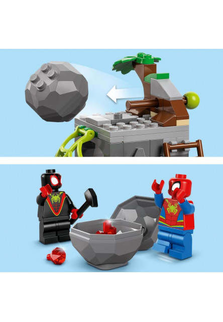 Spideyho tím a záchrana dinosaurov s truckom