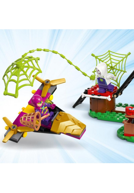 Spidey, Gobby a bitka raptorov v základni na strome