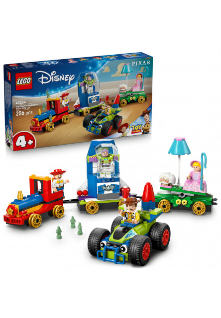 Slávnostný vláčik a Autíčko z Toy Story