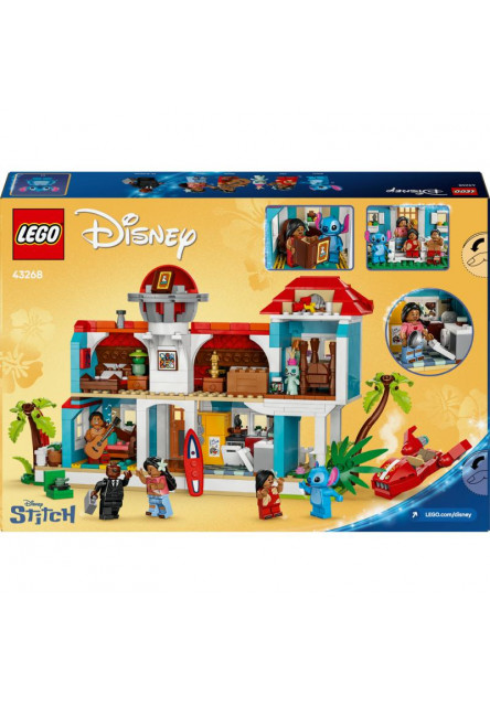 Lilo a Stitch a domček na pláži