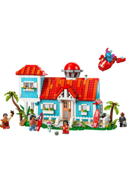 Lilo a Stitch a domček na pláži
