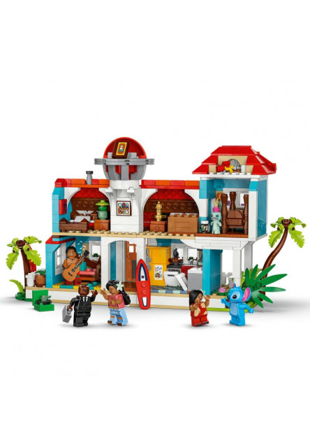 Lilo a Stitch a domček na pláži