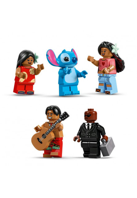Lilo a Stitch a domček na pláži