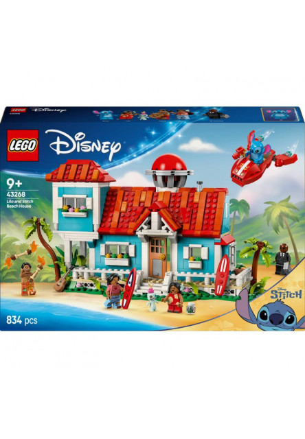 Lilo a Stitch a domček na pláži