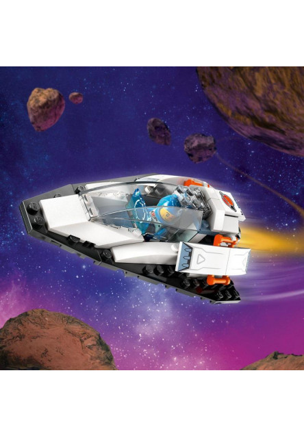 Vesmírna loď a objav asteroidu