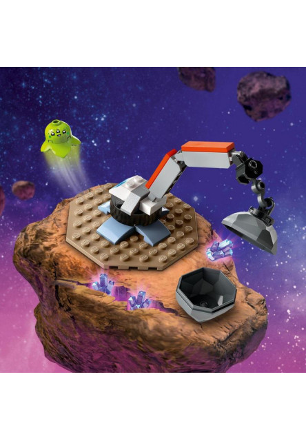 Vesmírna loď a objav asteroidu
