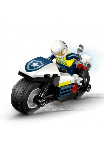 Naháňačka na policajnej motorke