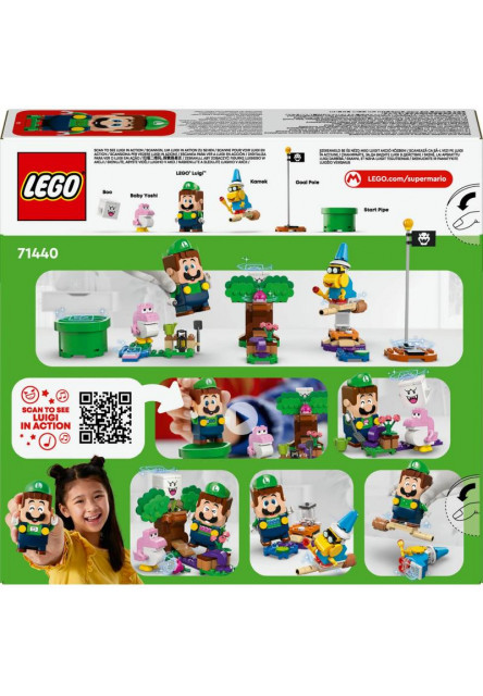 Dobrodružstvá s interaktívnym LEGO® Luigi™