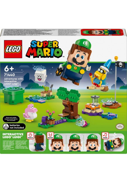 Dobrodružstvá s interaktívnym LEGO® Luigi™