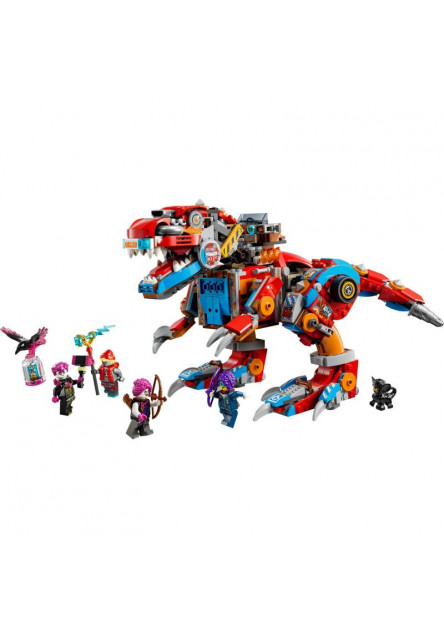 Cooper a jeho robotický dinosaurus C-rex