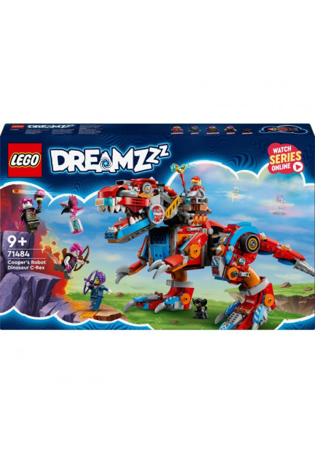 Cooper a jeho robotický dinosaurus C-rex