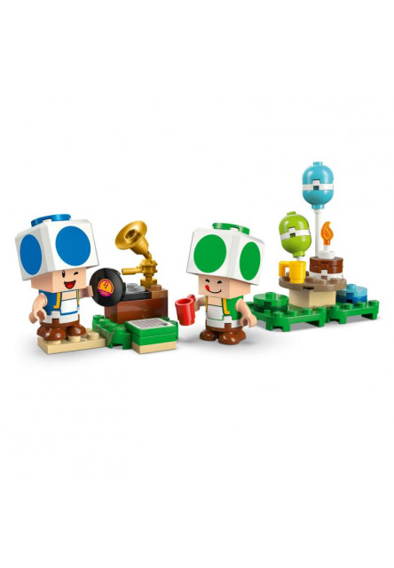 Toad a párty v jeho dome
