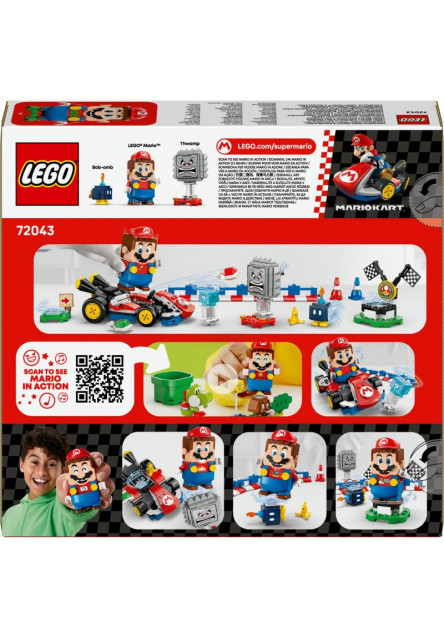 Mario Kart™ – Interaktívny LEGO® Mario™ a Standard Kart