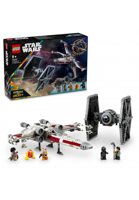Stíhačka TIE & X-wing – kombinovaná stavebnica