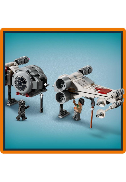 Stíhačka TIE & X-wing – kombinovaná stavebnica