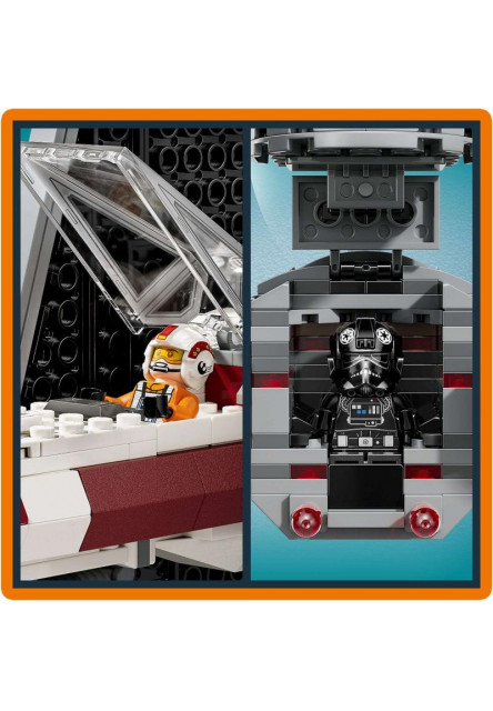Stíhačka TIE & X-wing – kombinovaná stavebnica