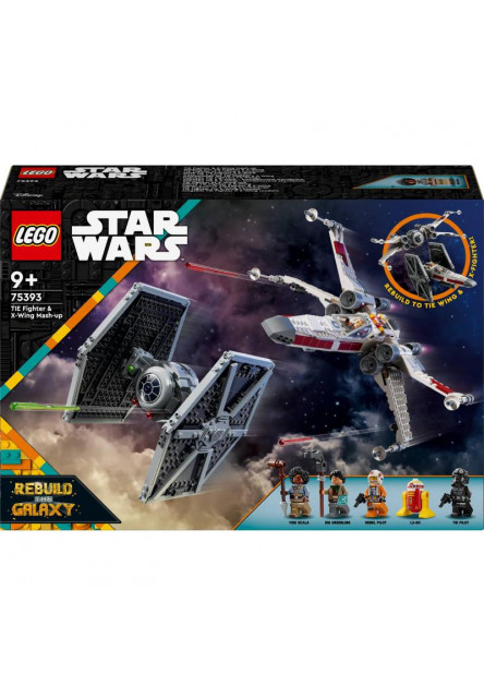 Stíhačka TIE & X-wing – kombinovaná stavebnica