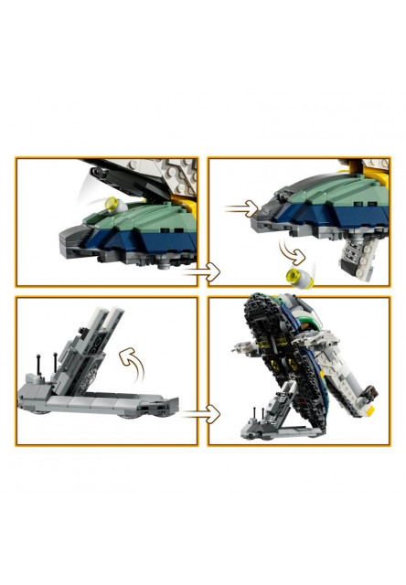 Jango Fett a jeho hviezdna loď