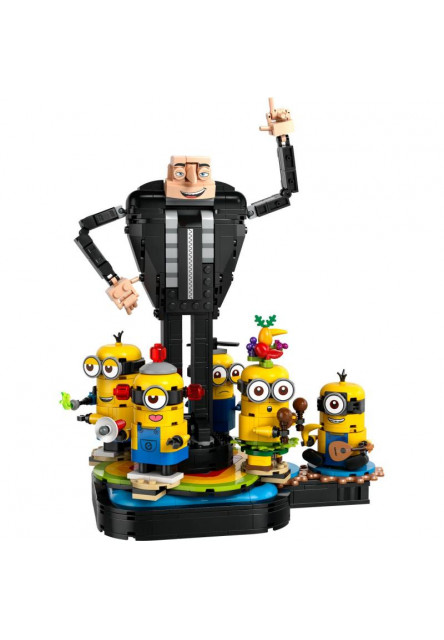 Gru a Mimoni z kociek