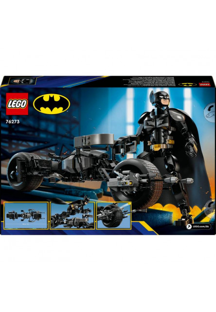Zostaviteľná figúrka: Batman™ a motorka Bat-Pod