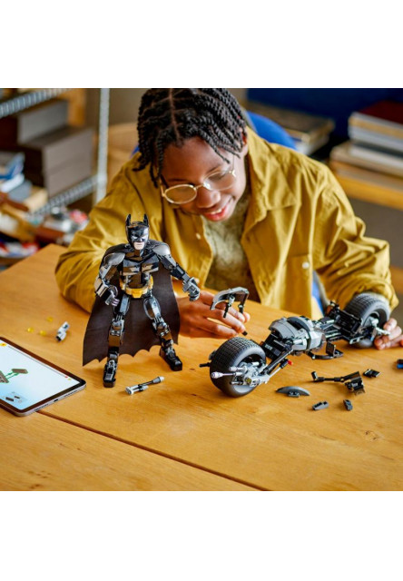 Zostaviteľná figúrka: Batman™ a motorka Bat-Pod