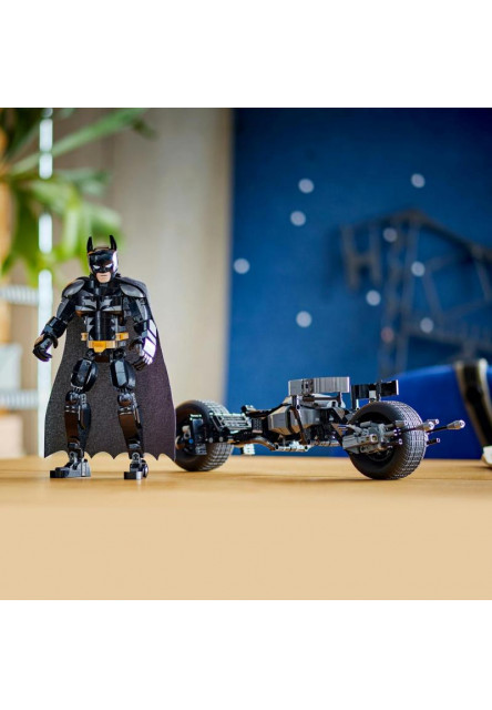 Zostaviteľná figúrka: Batman™ a motorka Bat-Pod