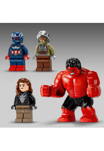Súboj: Kapitán Amerika vs. Red Hulk