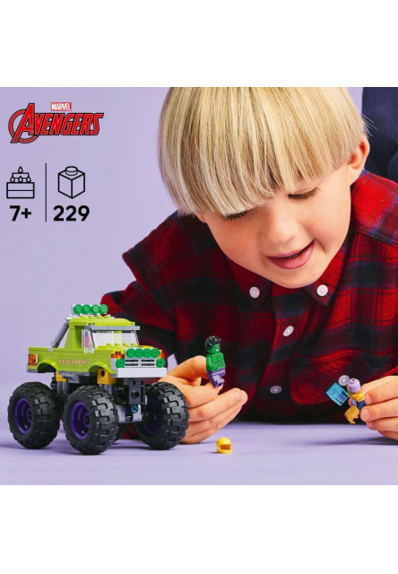 Hulkov truck vs. Thanos